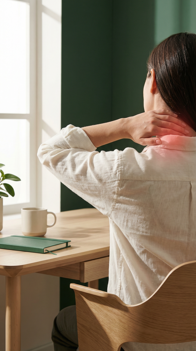 <p>Zu viel Sitzen. Zu wenig Entlastung.</p>